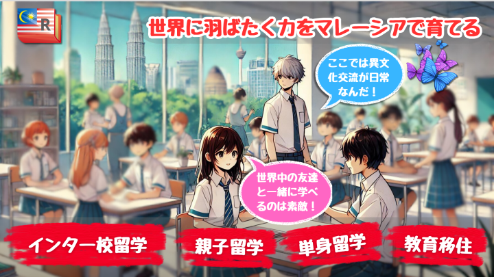 マレーシア留学チャンネル | 大学留学、親子留学、インター校